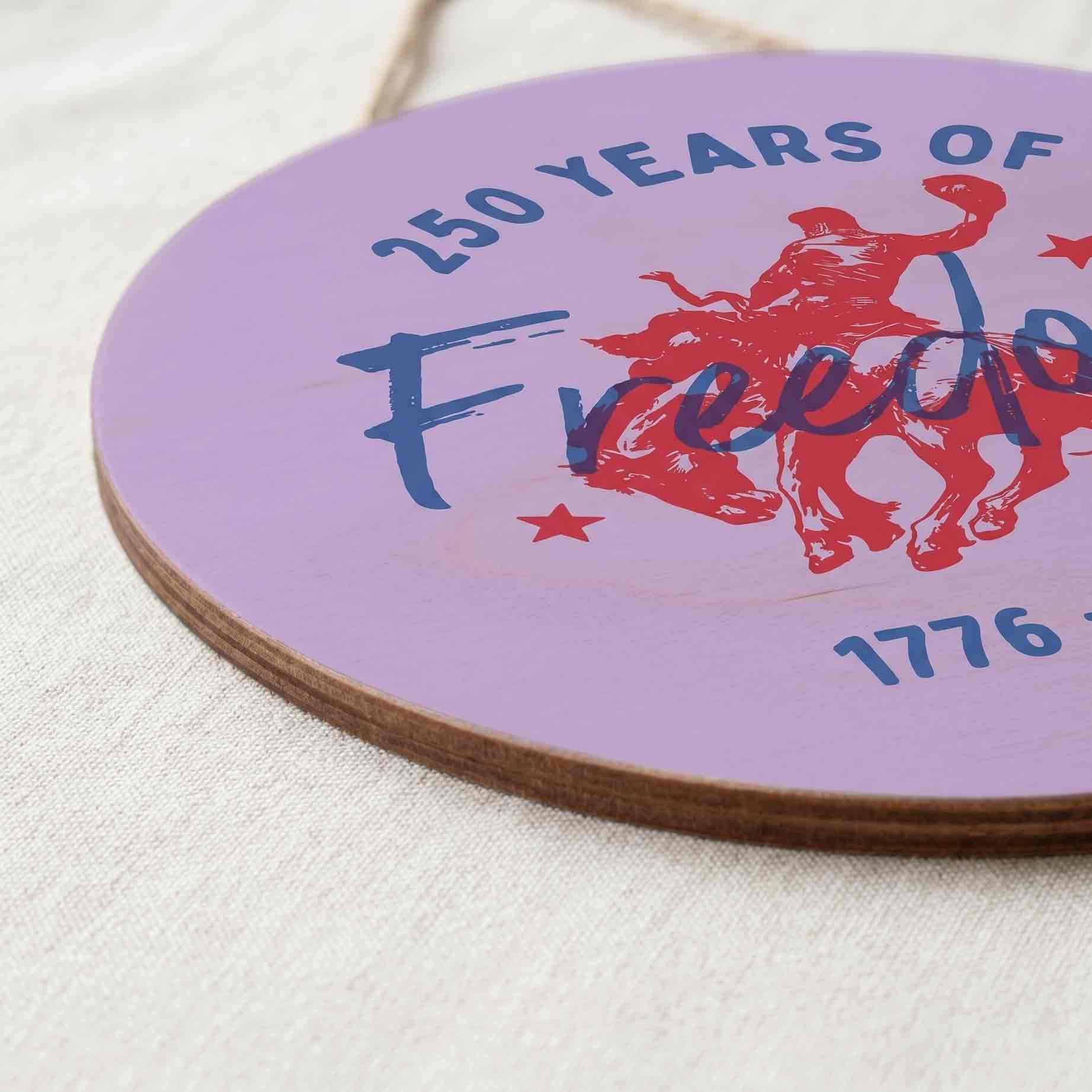 America 250 Anniversary  Wooden Sign 1776–2026