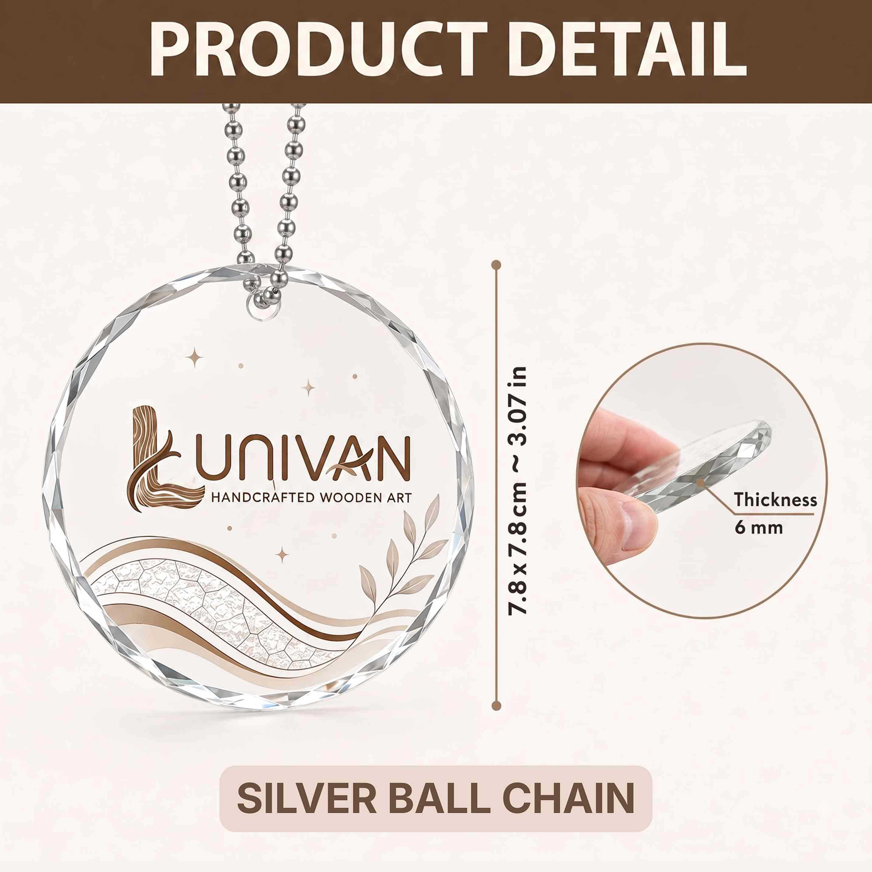 Tree of Life Happy Retirement Personalized Custom Name Date Retirement Round Glass Christmas Ornament for Retirement Gift