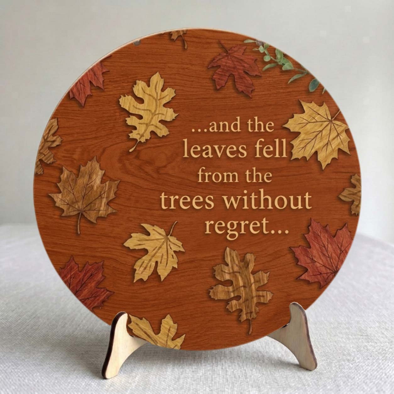 Fall Porch Decor, Welcoming Autumn Quotation Wooden Fall Door Hanger,  Front Door Sign, Farmhouse Fall Decor
